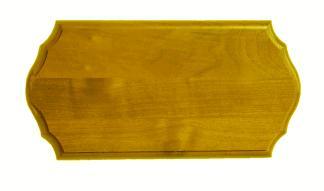 Oak Wall or Table Plaque 8" x 16"