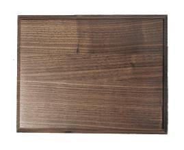 Walnut Flat Base 6" x 8"
