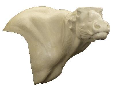 Cape buffalo Wall Pedestal Shoulder Mount CBWP1