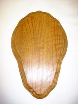 Oak Fallow/Sika Skull Shield 9 3/4" x 15 1/2"