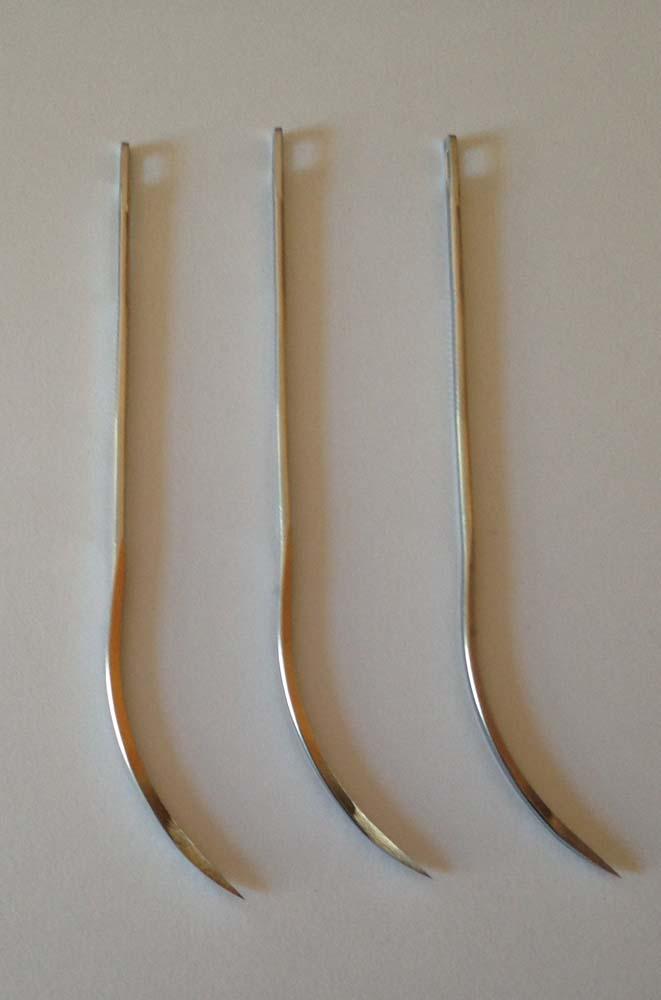 Half Curved Needles 4"