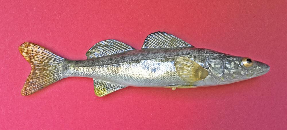 Replica Walleye Bait Fish  7"