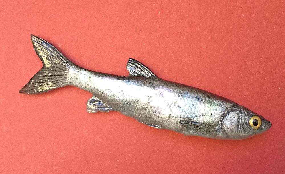 Replica Emerald Shiner Bait Fish  4"