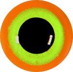 Yellow Crowned Parrot Eyes 9MM