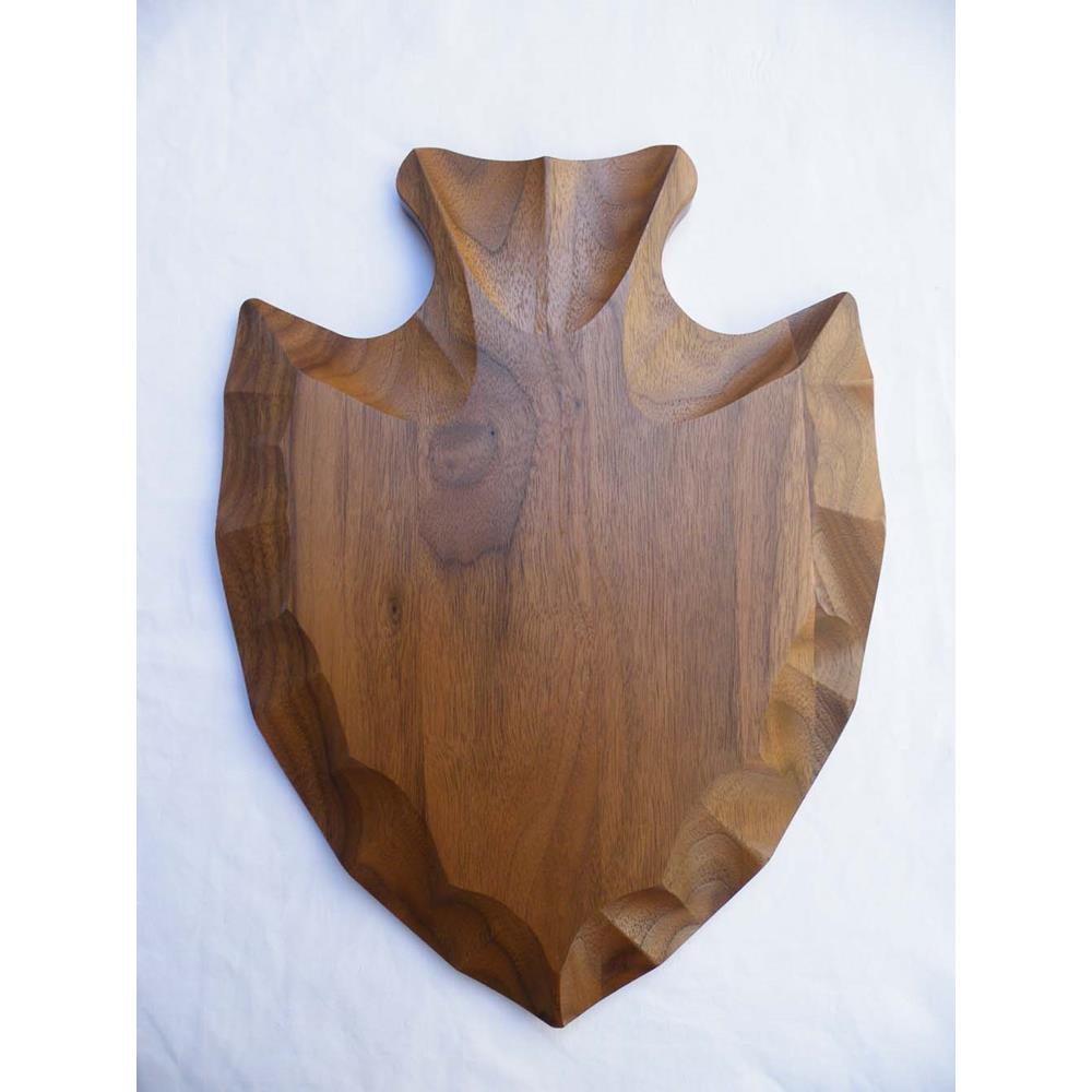 Walnut Arrow Head Shield