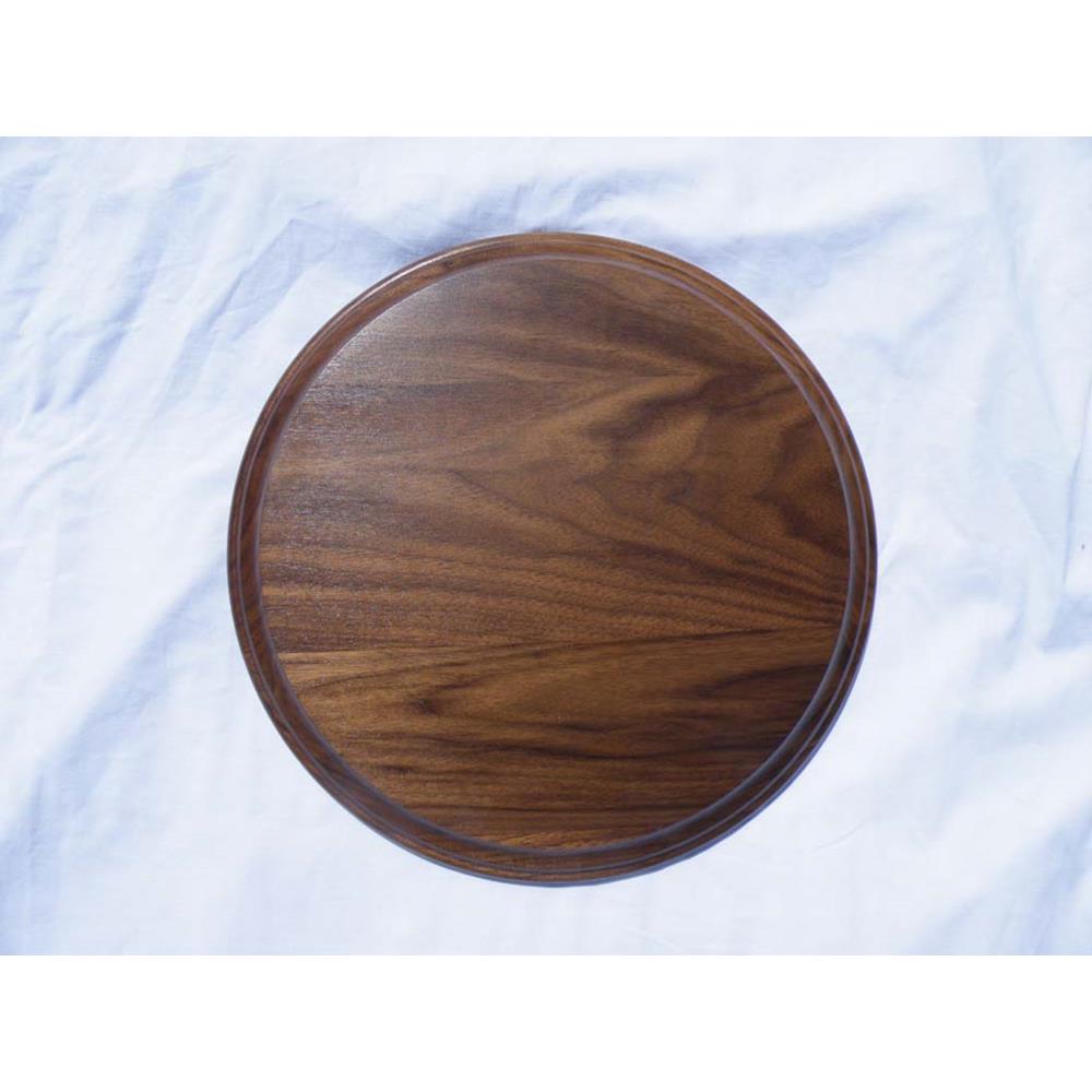 Walnut Round Base