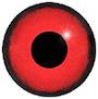 Glass Nite Heron Eyes 12MM