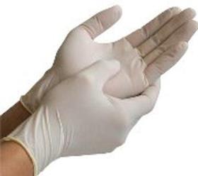 powder free latex gloves (nitrile) small