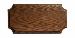 Walnut Wall or Table Plaque 6" x 18"