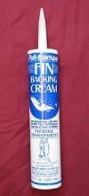 fin backing cream